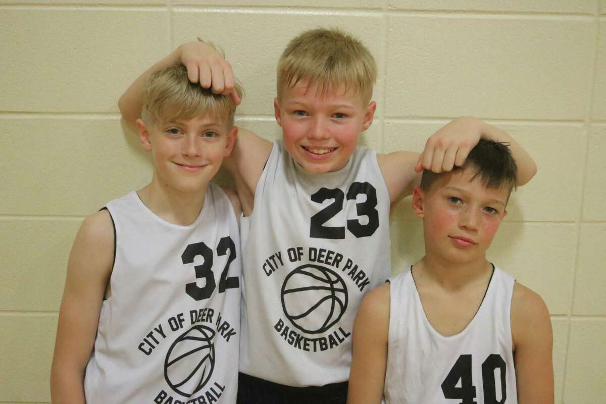 The Supersonics trio of (L-R) Caleb Hoffpauir (32), Jackson Sexton (23) and Hudson Sexton (40) guided the team to the Deer Park city championship in the 10U age bracket Saturday. The three were also named to the Pasadena Citizen's 2022 All-Tournament 10U Team.
