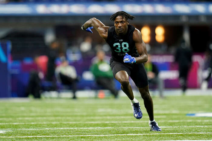 UTSA's Tariq Woolen ties for fourth-fastest time ever at NFL Combine