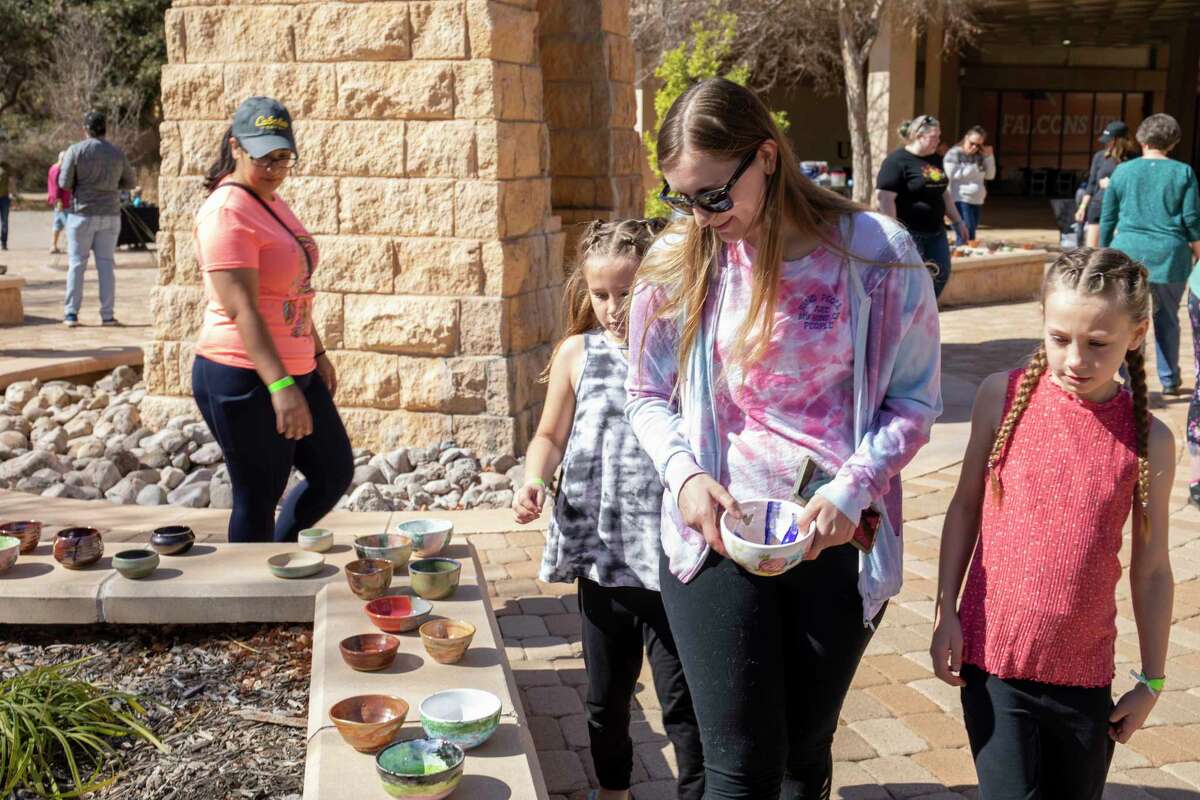 Scenes from Empty Bowls benefiting the West Texas Food Bank on Sunday, March 6, 2022 at the University of Texas Permian Basin. Jacy Lewis/Reporter-Telegram