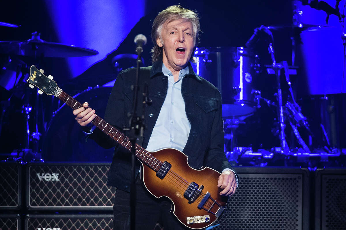 McCartney will play back-to-back shows in Seattle on May 2 and May 3