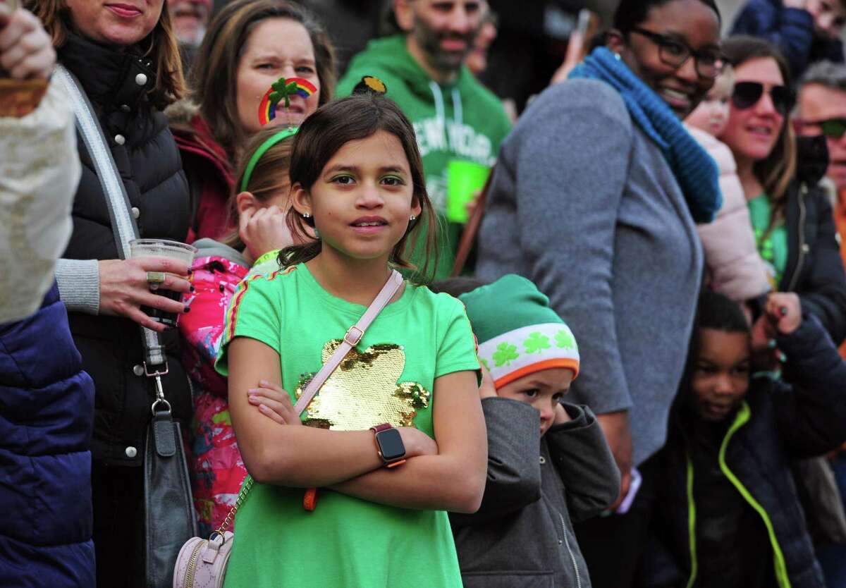 The 27th annual St. Patrick's Day Parade in downtown Stamford, Conn., on Saturday, March 5, 2022.