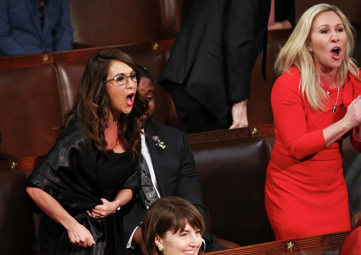 A reader calls out Reps. Lauren Boebert and Marjorie Taylor Greene for their behavior at the State of the Union address.