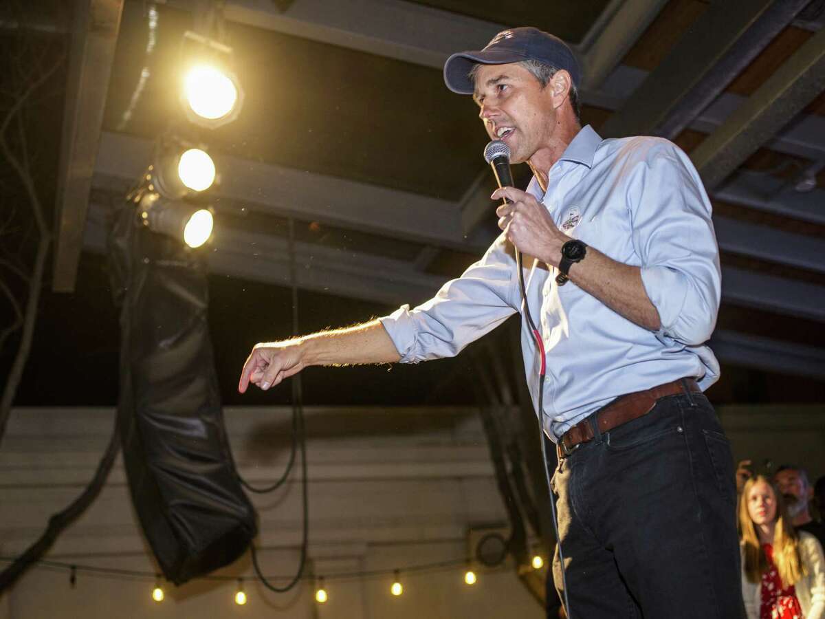 Beto O'Rourke, Democratic gubernatorial candidate for Texas, speaks during a primary election night event in Fort Worth, Texas, U.S., on Tuesday, March 1, 2022. Texas will be one of the most closely watched of 36 governors races happening this year as Democrats including former congressman O’Rourke, Texas Governor Abbott’s likely general-election opponent, try to paint hard-line Republicans as out of touch. Photographer: Matthew Busch/Bloomberg