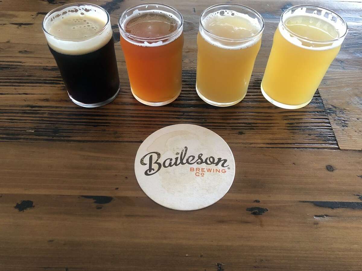Four different hand-crafted ales from Baileson Brewing Co. 