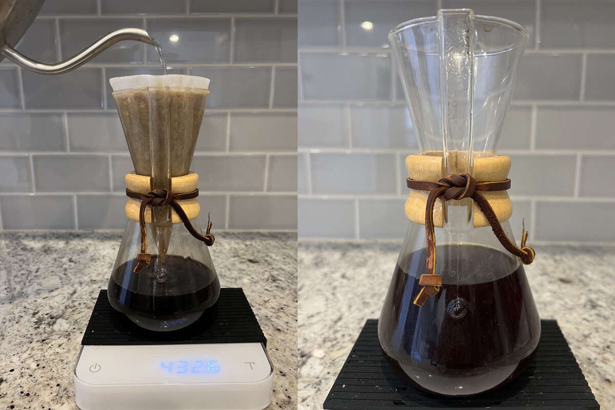 Chemex Pour-Over Glass Coffeemaker - Classic Series - 3-Cup ($39.91)