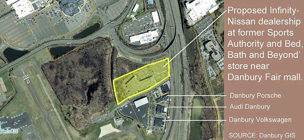 Plans for InfinityNissan dealer near Danbury airport latest sign that highend auto niche is