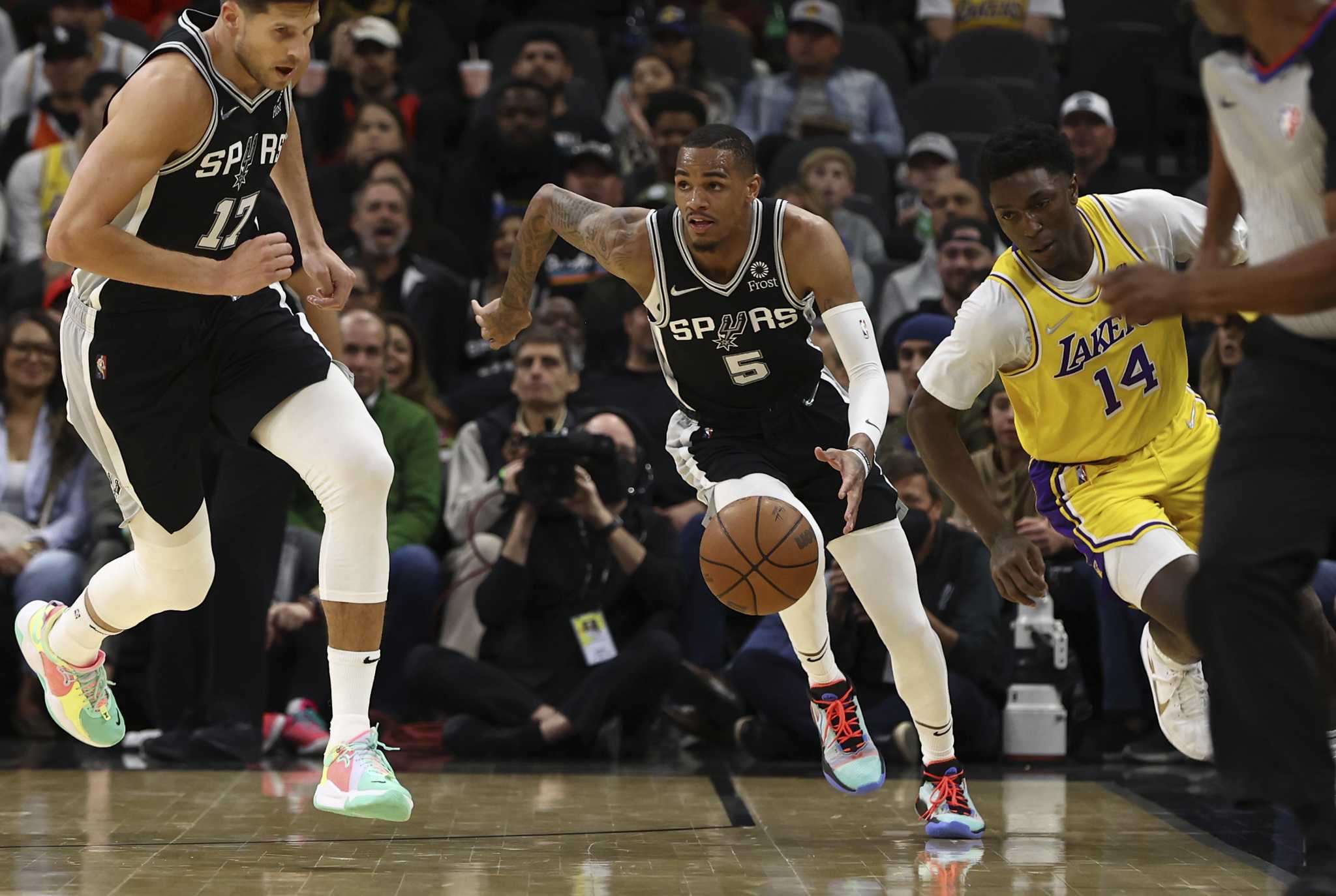 It'll be a big thing for San Antonio,' Dejounte Murray talks his new Fiesta  sneakers