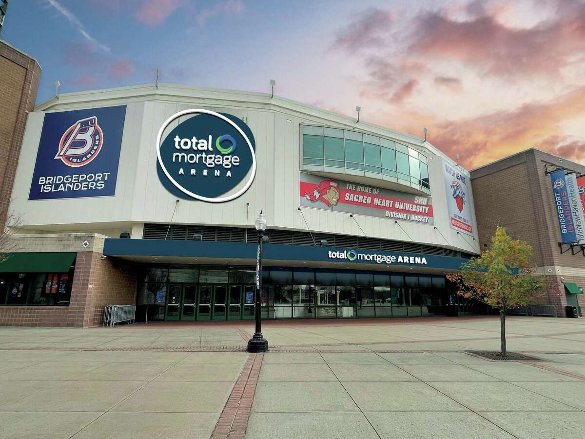 A rendering of the newly named Total Mortgage Arena.