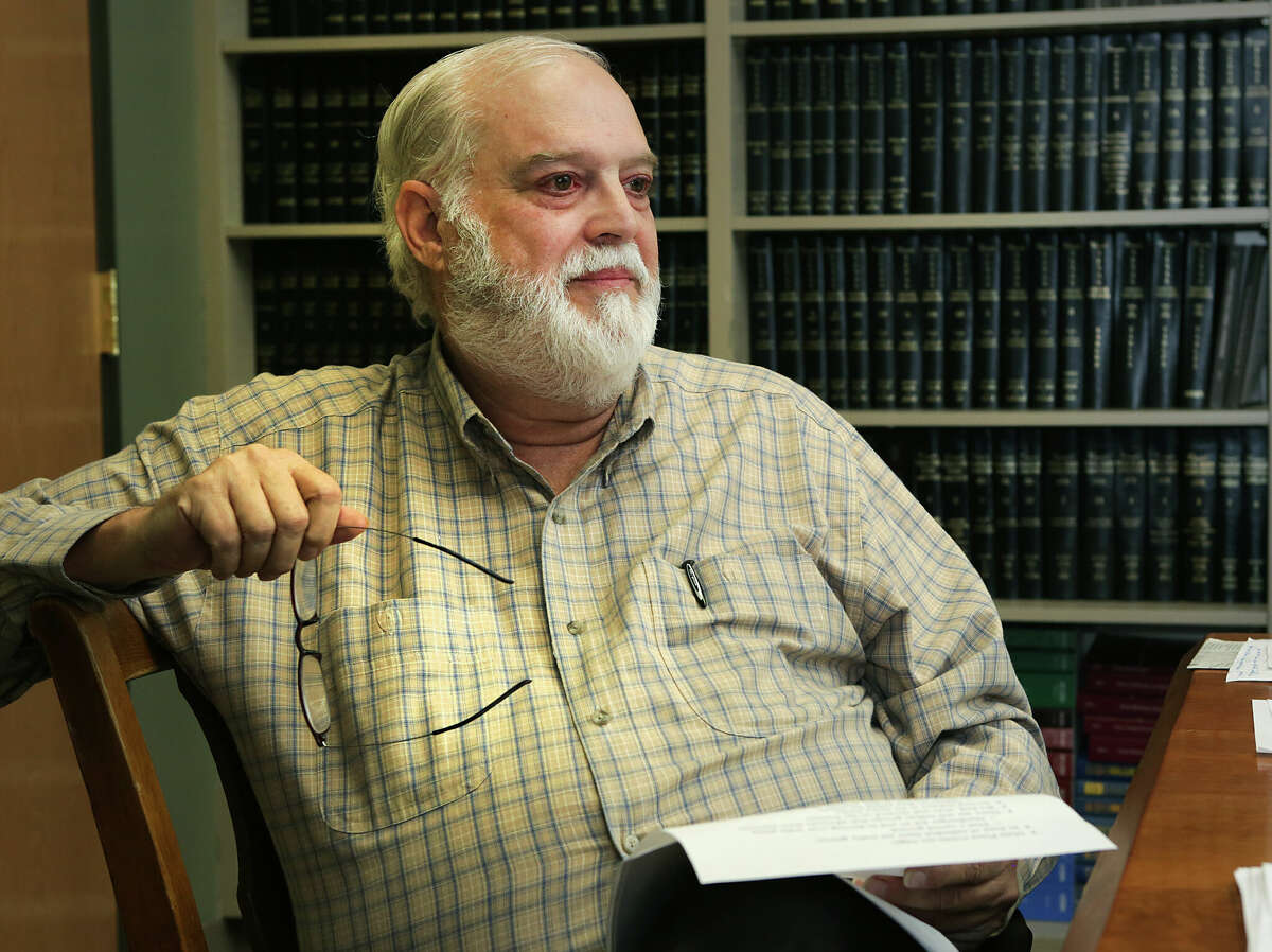 Former Bexar County Clerk Gerry Rickhoff is a historian who knows a lot about all facets of life in early Bexar County