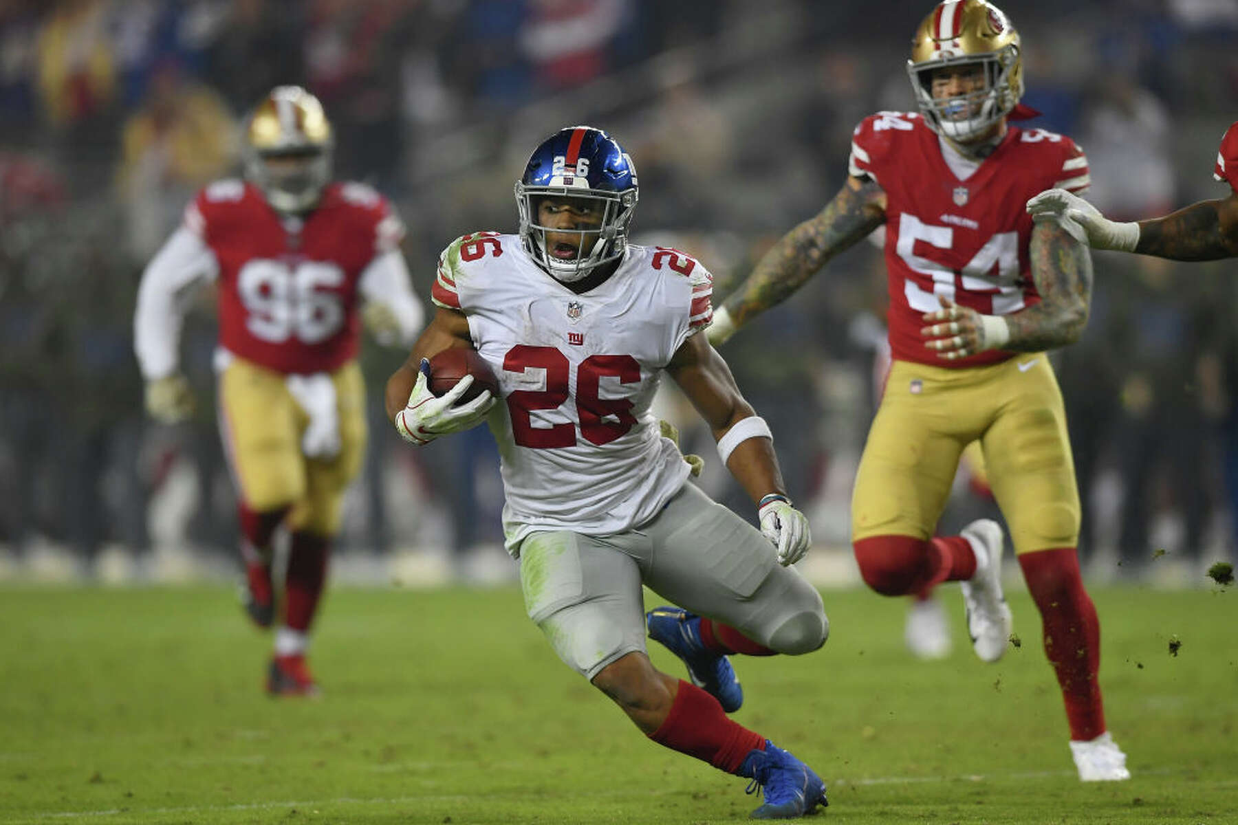 NFL trade rumors: Saquon Barkley not a likely target for 49ers