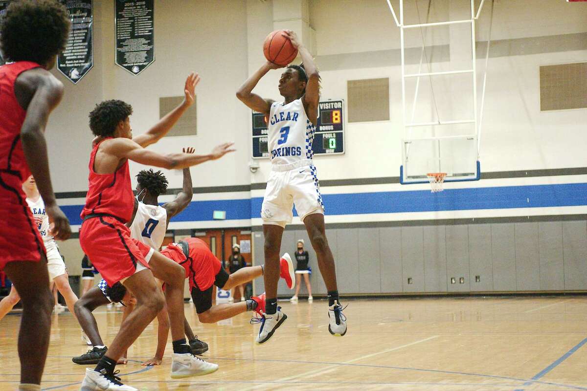 Clear Springs’ Allen Singleton (3) has been selected as the most valuable player of District 24-6A.