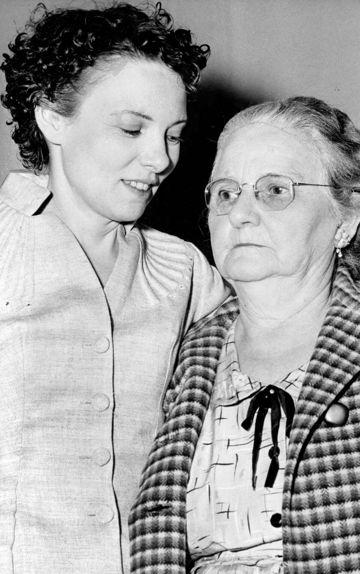 From the March 10, 1955, Houston Post: Mrs. Ann Williams, who often cried as she told officers how she killed and dismembered her two young sons, was smiling Wednesday as she was baptized in the County Jail. She told the Rev. C.O. Campbell she was happier because she felt God had forgiven her. With her was her mother, Mrs. Henrietta Havill.