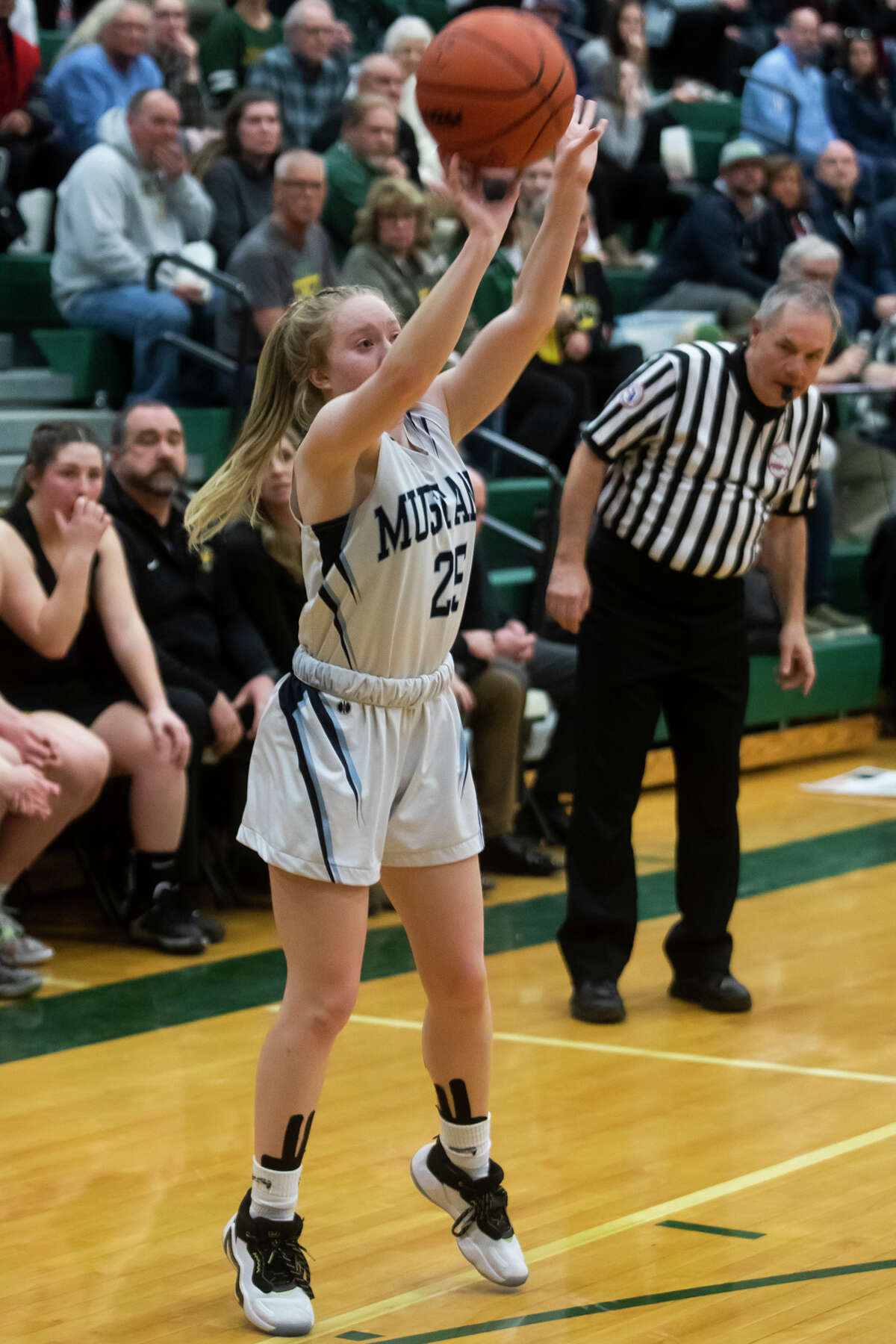 Mustangs meet their match vs. McBain in regional semifinal