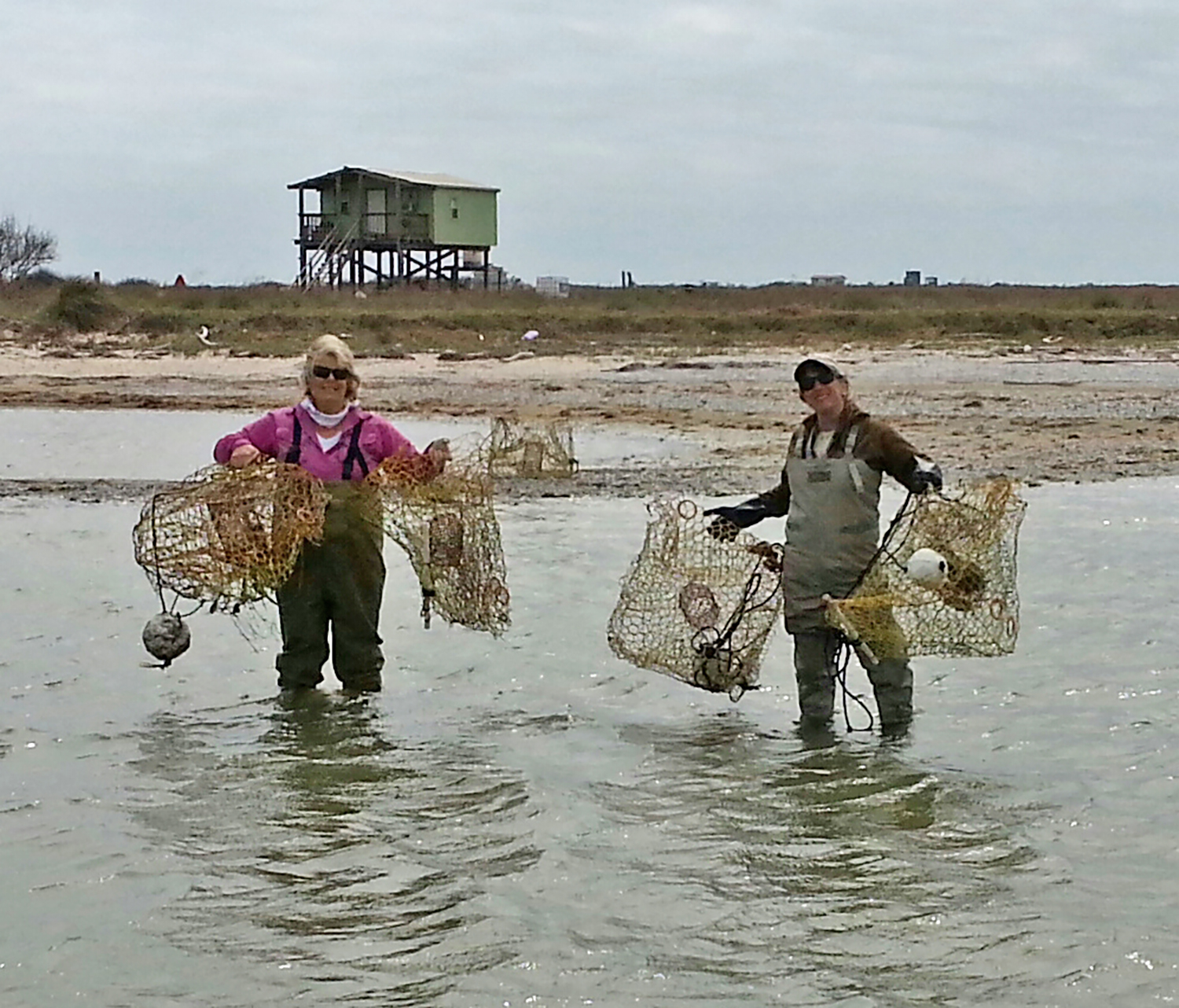 20 years of crab trap removal on the Texas coast