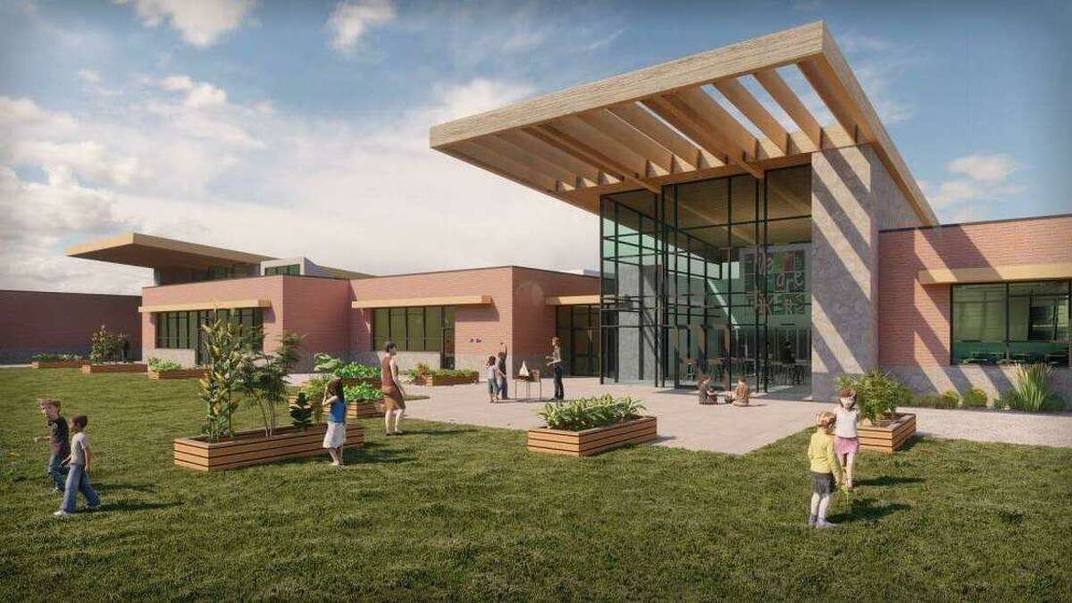 Conceptual rendering of the Consolidated Early Learning Academy in New Fairfield, Conn.