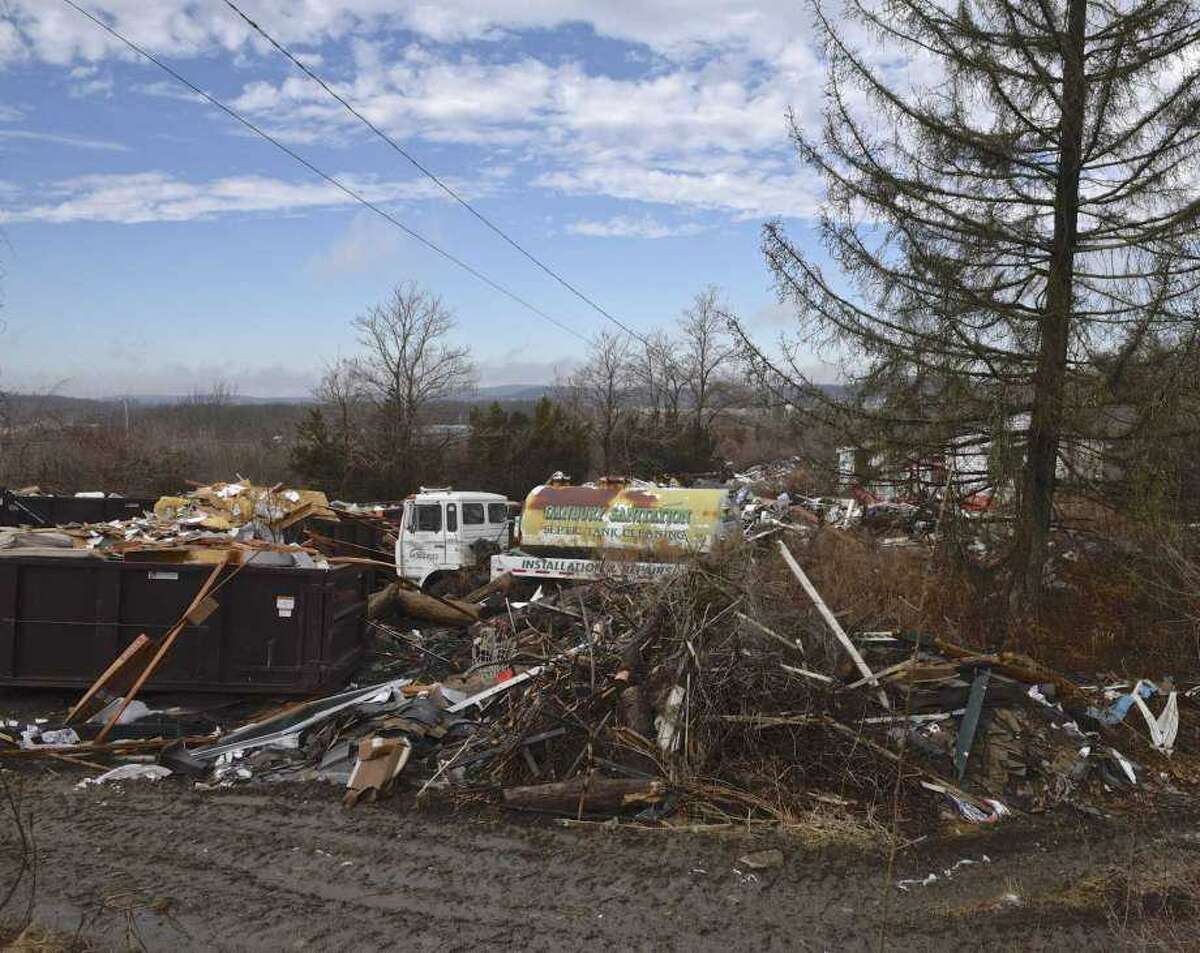Danbury plans a clean up of a blighted property at 89 Wooster Heights Road.