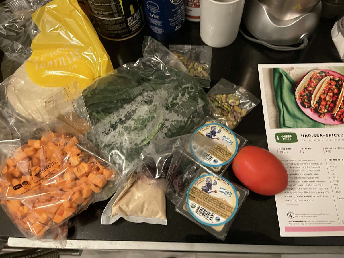 Green Chef vegan meal kit