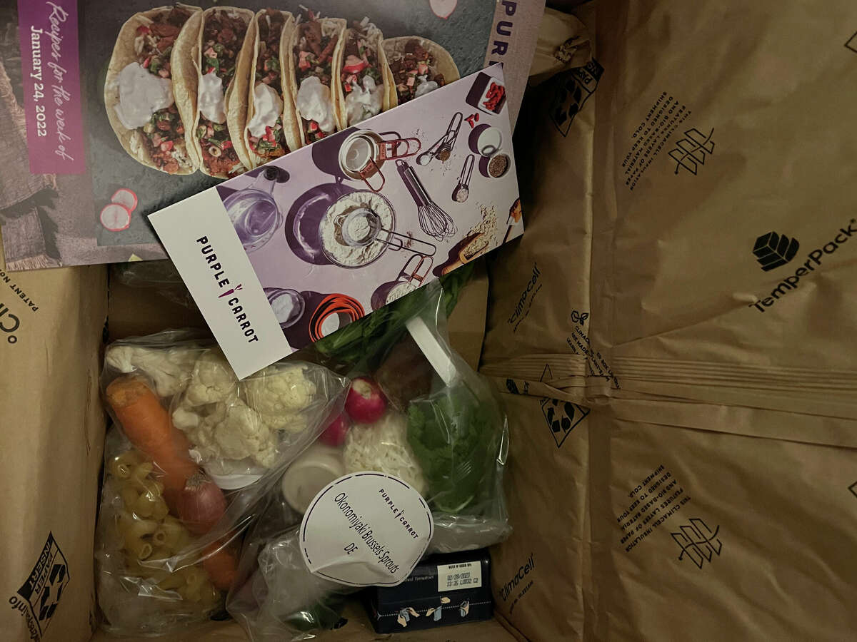 Purple Carrot Vegan meal Kit