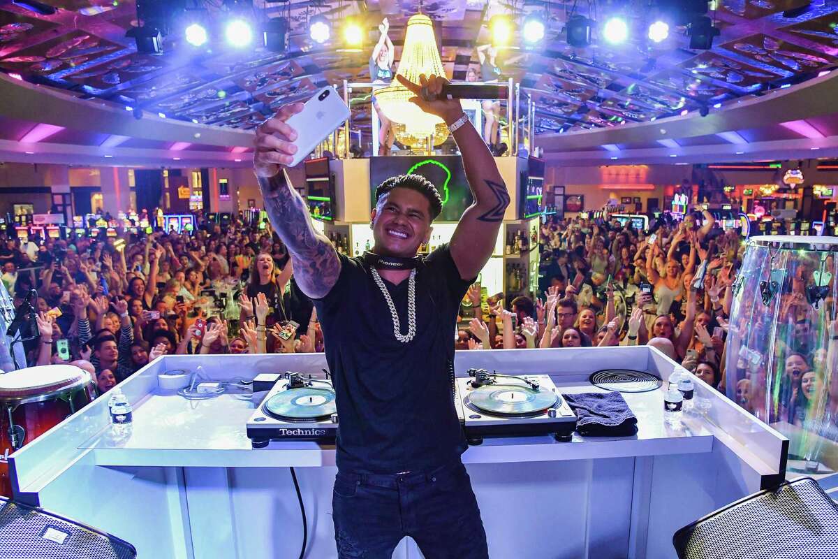 DJ Pauly D performs at the grand opening of iLov305 at Hard Rock Hotel and Casino Biloxi on June 22, 2018 in Biloxi, Mississippi.