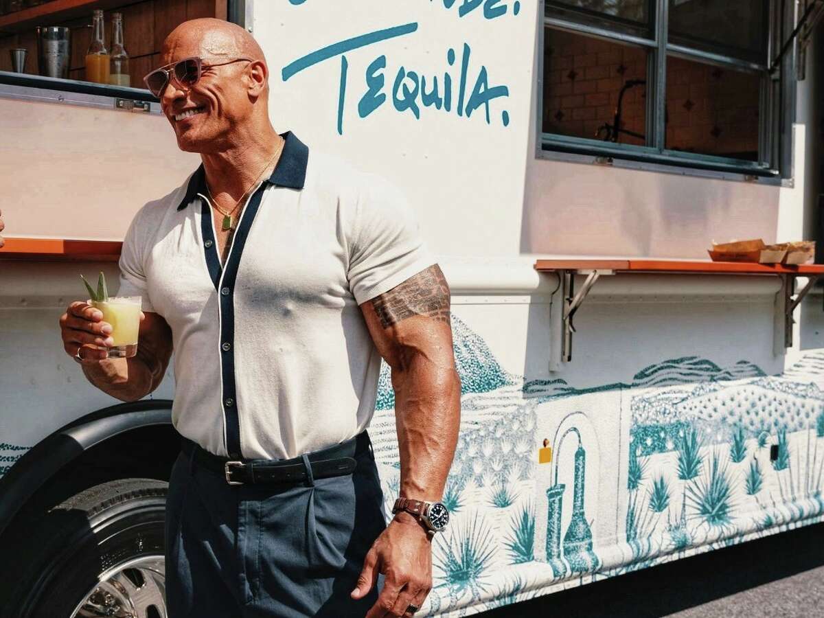 The food truck features Dwayne Johnson signature tequila brand Teremana. 