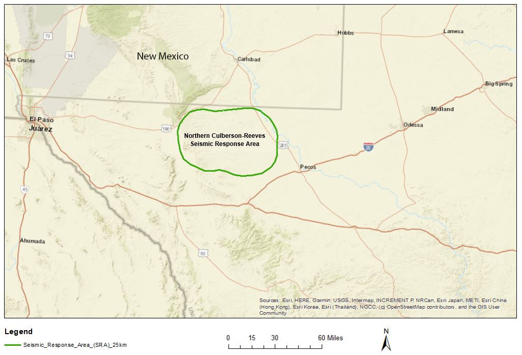 Southern Cluster Rrr Program Map RRC implements operator-led plan to reduce seismicity