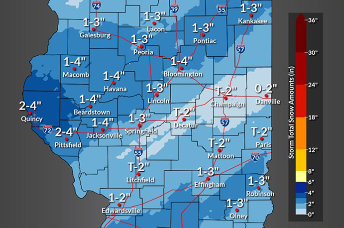 Some snow, bitter cold on tap for Jacksonville area - Vimarsana News