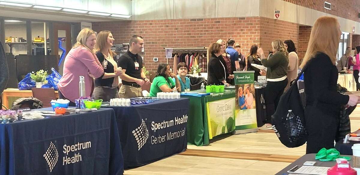 West Shore Community College hosts Nursing Career Day, an opportunity for nursing students to network with potential employers and colleges.