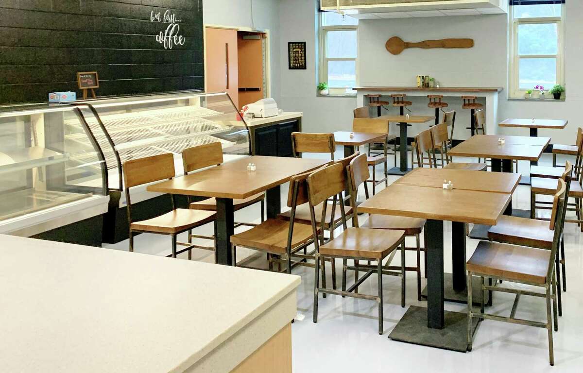 A program at Portland High School teaches students culinary skills. The food they make can be purchased by teachers on their lunch break at the Highlander Cafe.