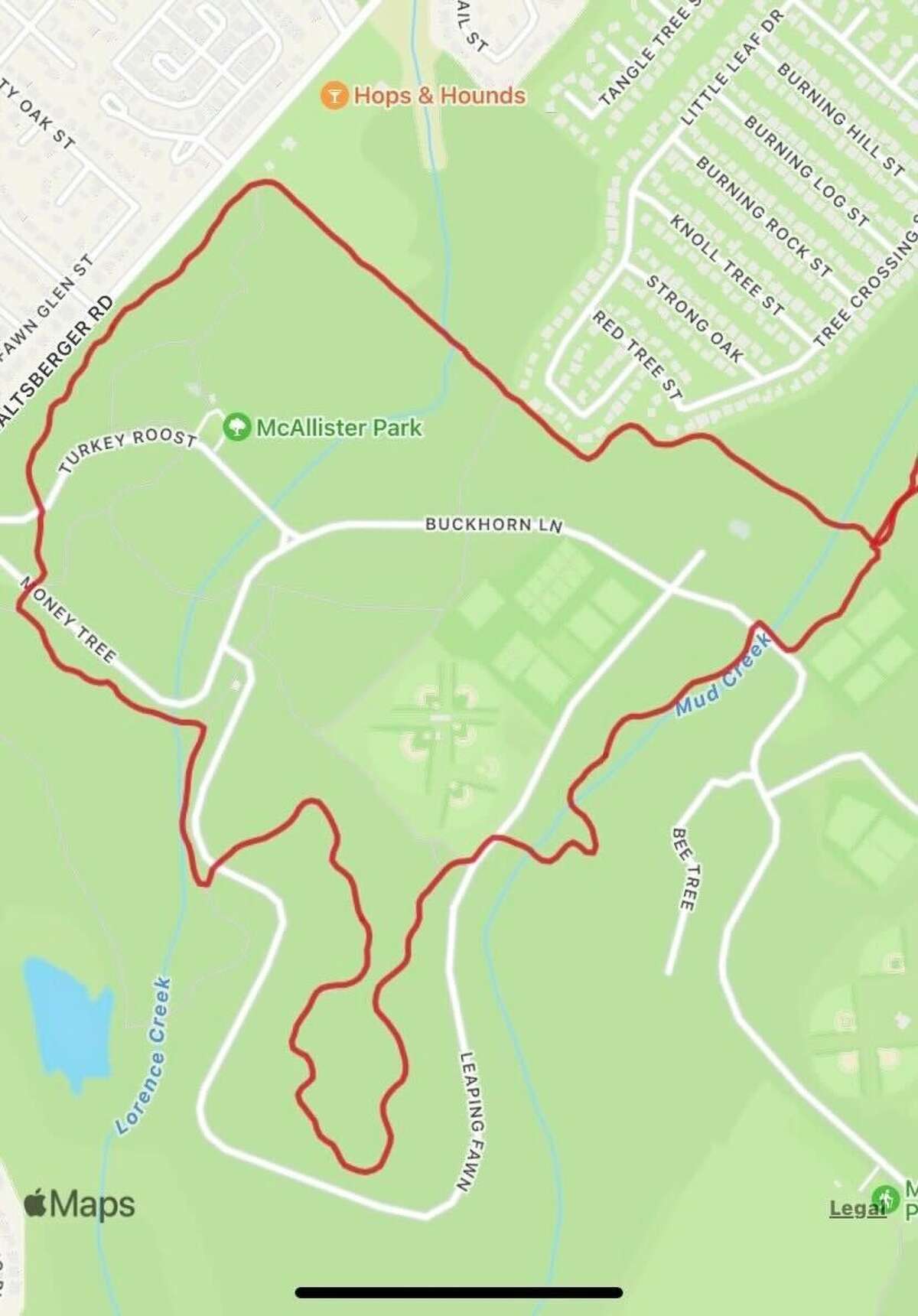 Mcallister Park Trail Map Local Hiker Treks Up Unique 'U.s.a' Trail At San Antonio Park