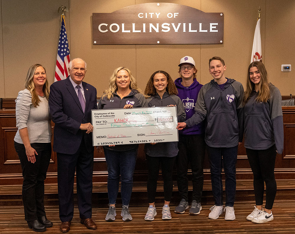 Collinsville Festival of Trees gives 15,000 to KahokStrong