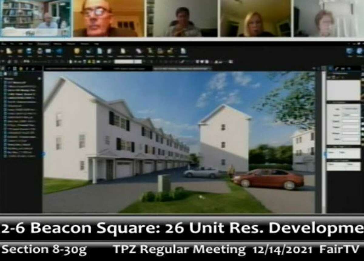 A proposal for 2-6 Beacon Square would see the property, which currently has two duplexes on it, turned into a 26-unit development.