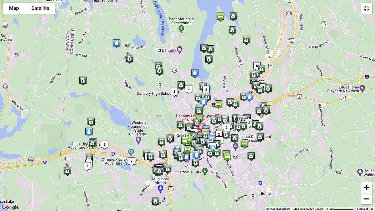 New map shows crime tips in Danbury - 1200x0 