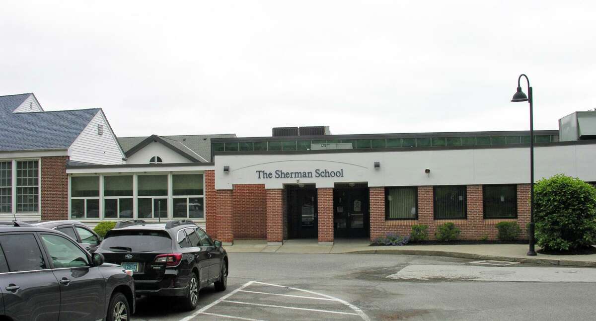 The Sherman School on Route 37 in Sherman, Conn.