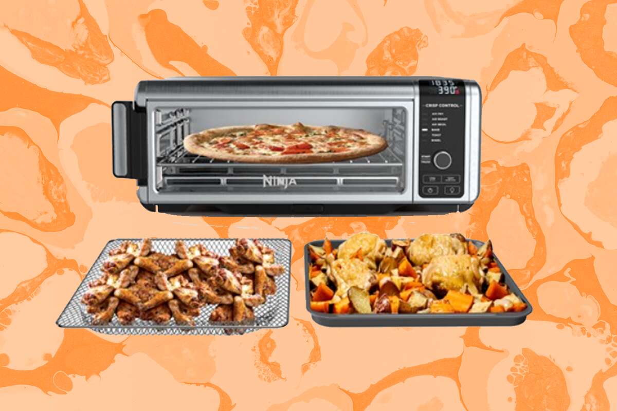 This 6in1 Ninja air fry oven basically makes dinner for you