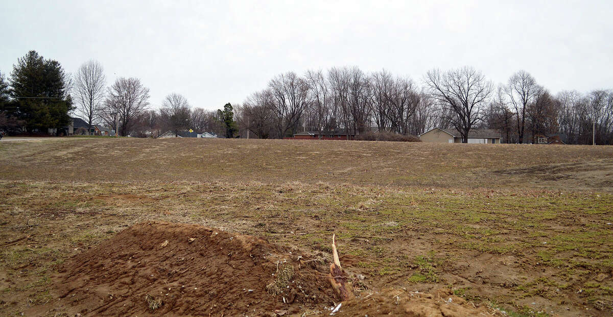 Mike Rathgeb with Spencer Homes seeks to build 20 terrace homes on this almost three-acre site.