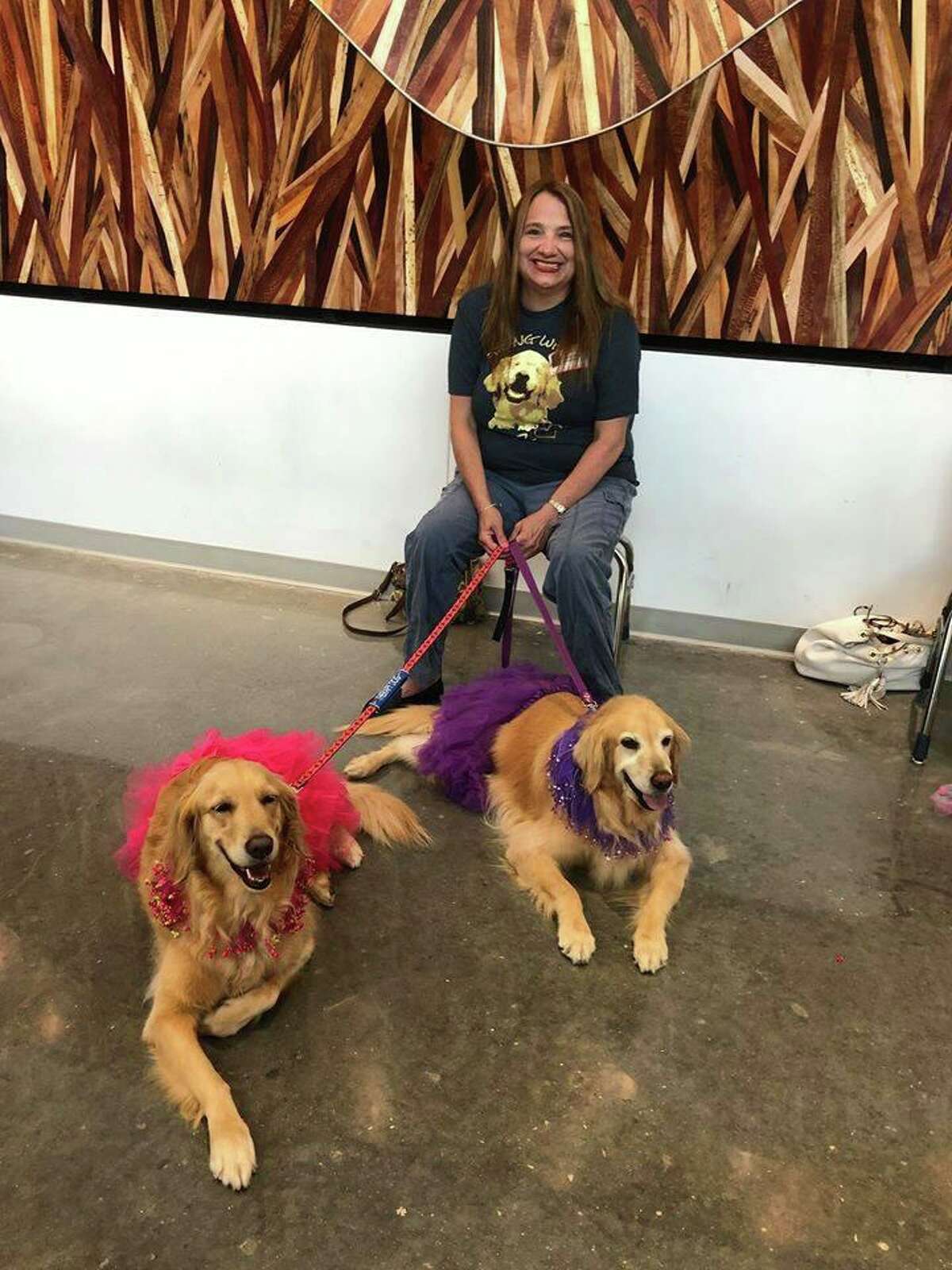 Determined to give back to her community despite living with lupus, Missouri City resident Cheryl Yetz trained her pets as therapy dogs to help older residents at nursing homes.