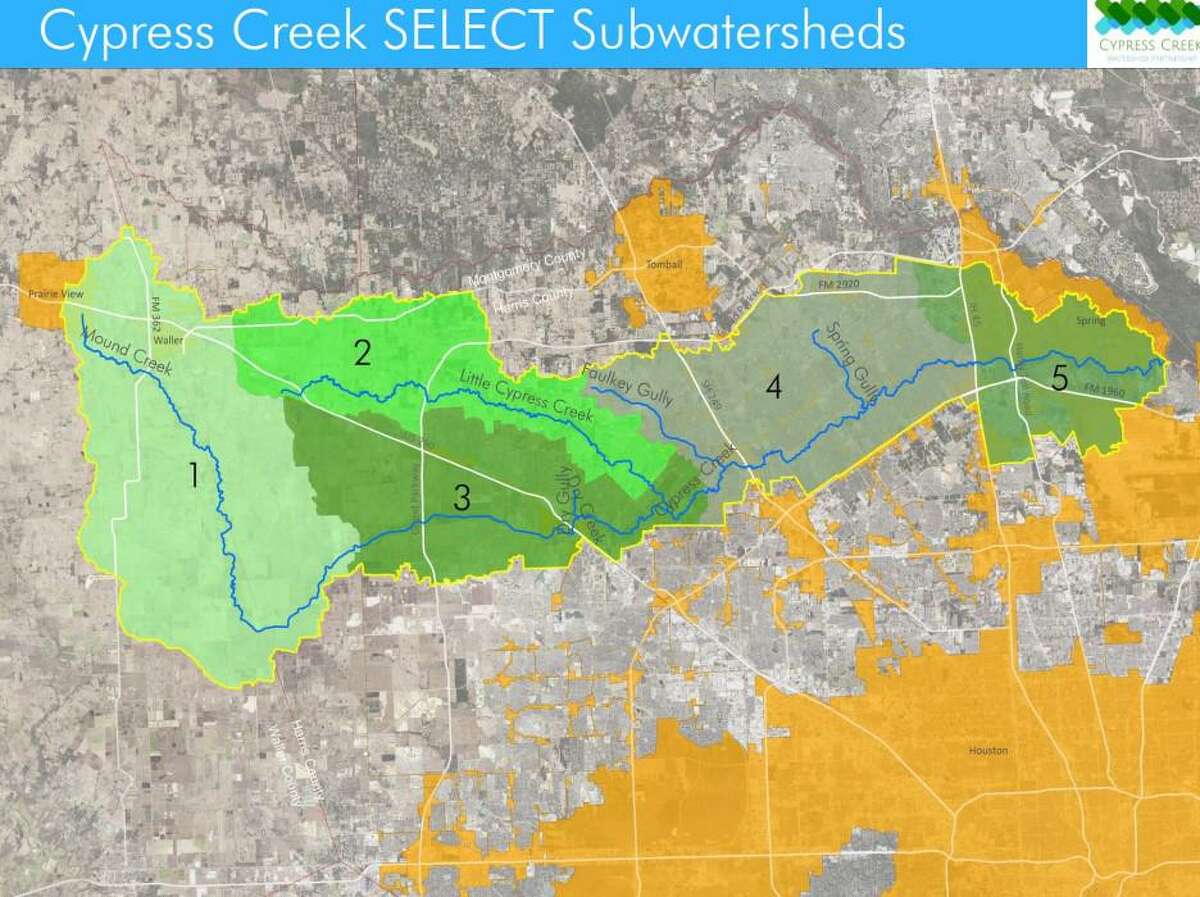 Flood Control District talks plans for detention basins along Cypress Creek