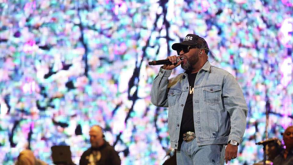 Bun B performs his H-Town Takeover concert at the Houston Livestock Show and Rodeo Friday, March 11, 2022, at NRG Stadium in Houston.