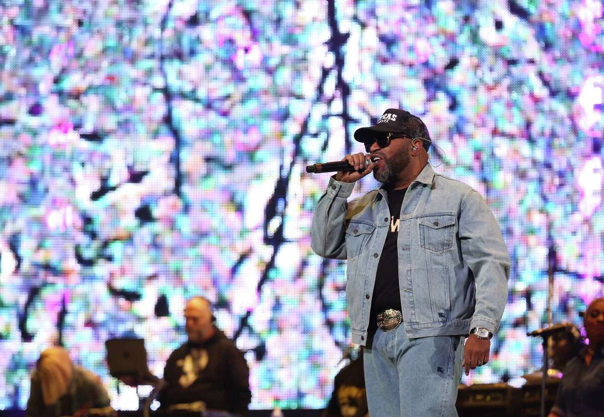 Bun B performs his H-Town Takeover concert at the Houston Livestock Show and Rodeo Friday, March 11, 2022, at NRG Stadium in Houston.