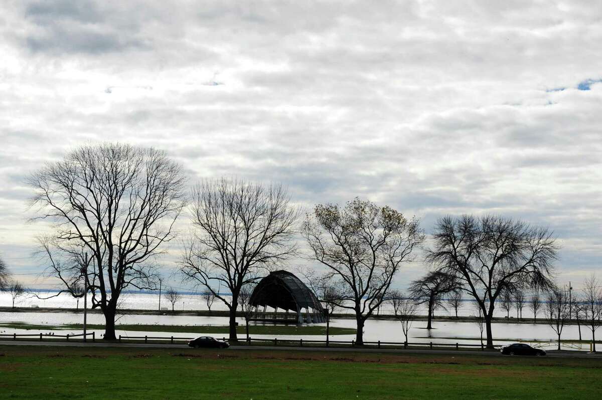 Seaside Park in Bridgeport, Conn. Friday, Nov. 2, 2012 following Hurricane Sandy.