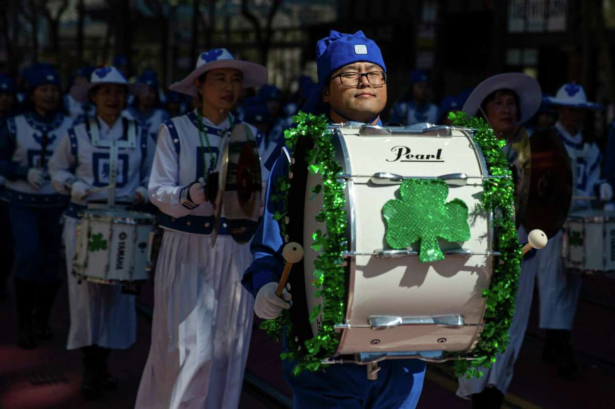 San Francisco’s St. Patrick’s Day Parade returned after the pandemic prevented the event from taking place in 2020 and 2021.