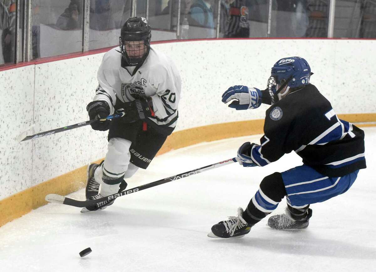 Darien boys hockey nips NW Catholic to reach Division I semifinals