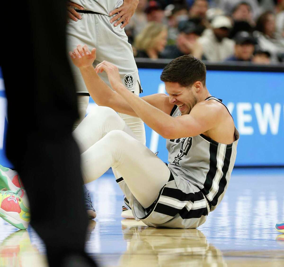 Back after missing the previous game with an illness, Doug McDermott lasted just three minutes Saturday before twisting his ankle.