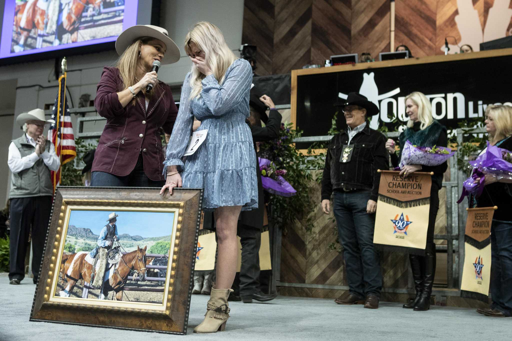 Houston Rodeo’s once-a-year college student art auction breaks data 1 painting sells for $265,000