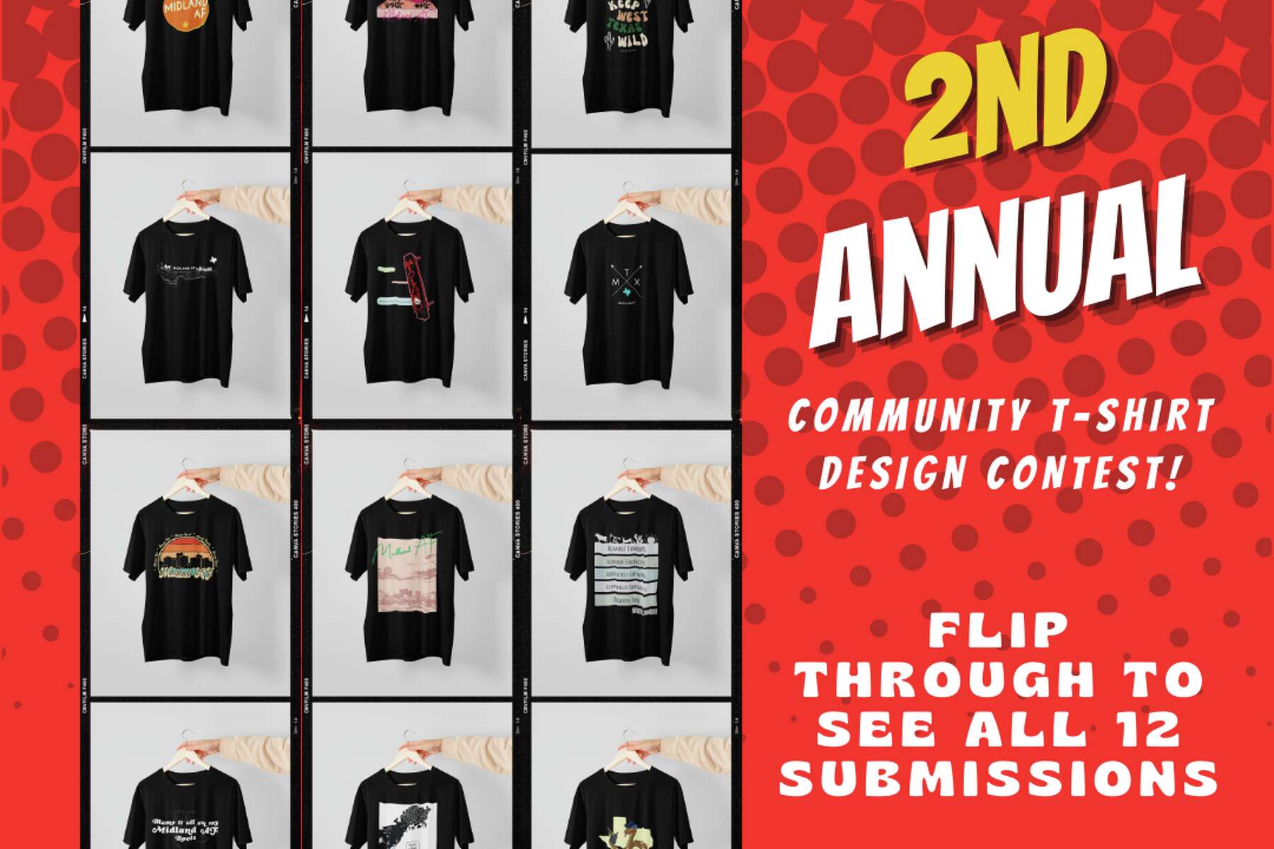 for Midland AF's T-shirt design contest