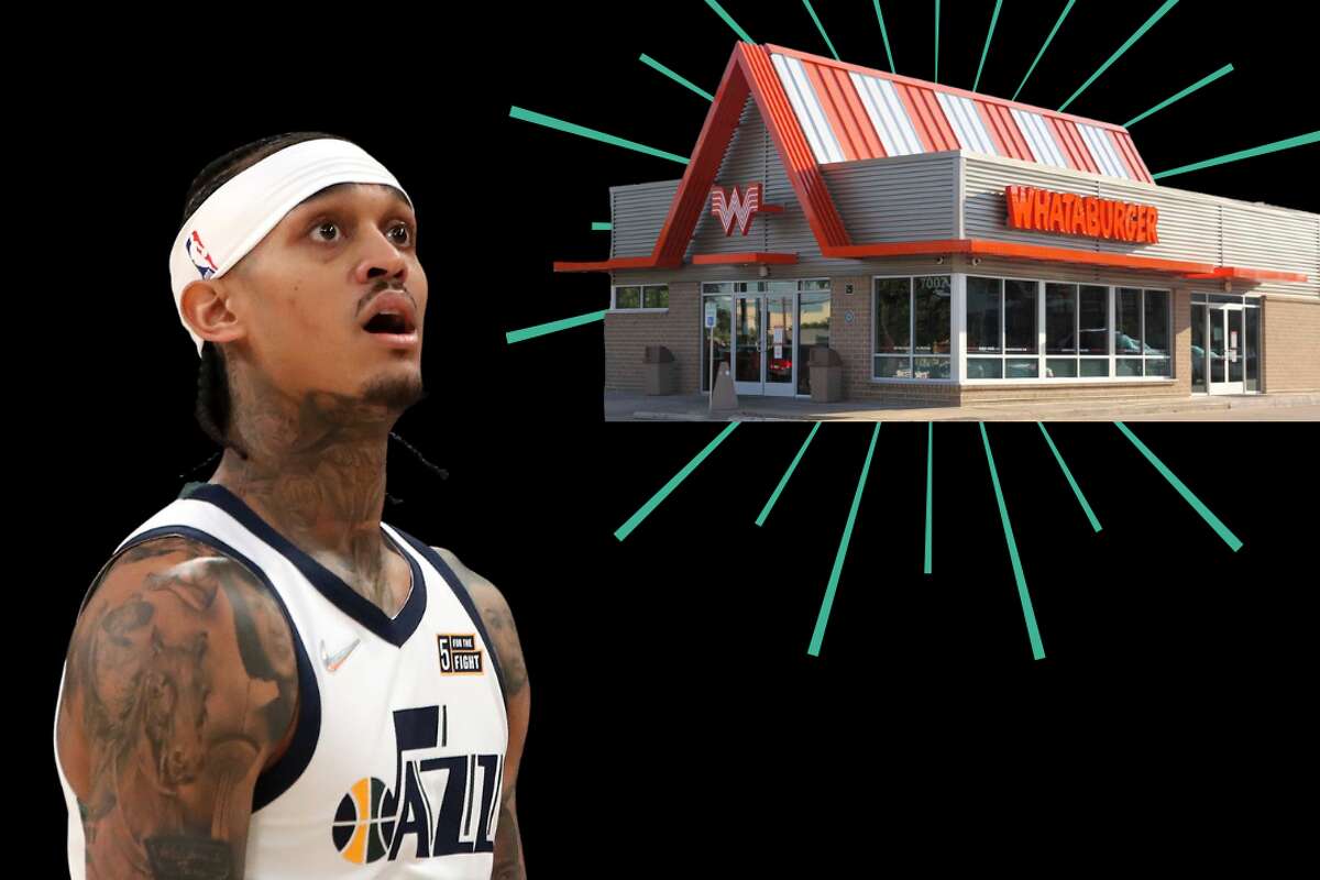 San Antonio's own Jordan Clarkson, who now plays for the Utah Jazz, put up a career-high 45 points on Saturday, March 12. He also satisfied his Whataburger cravings. Coincidence? We think not. 