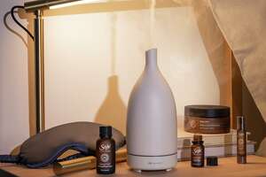 The Saje Om Diffuser brings the spa experience home