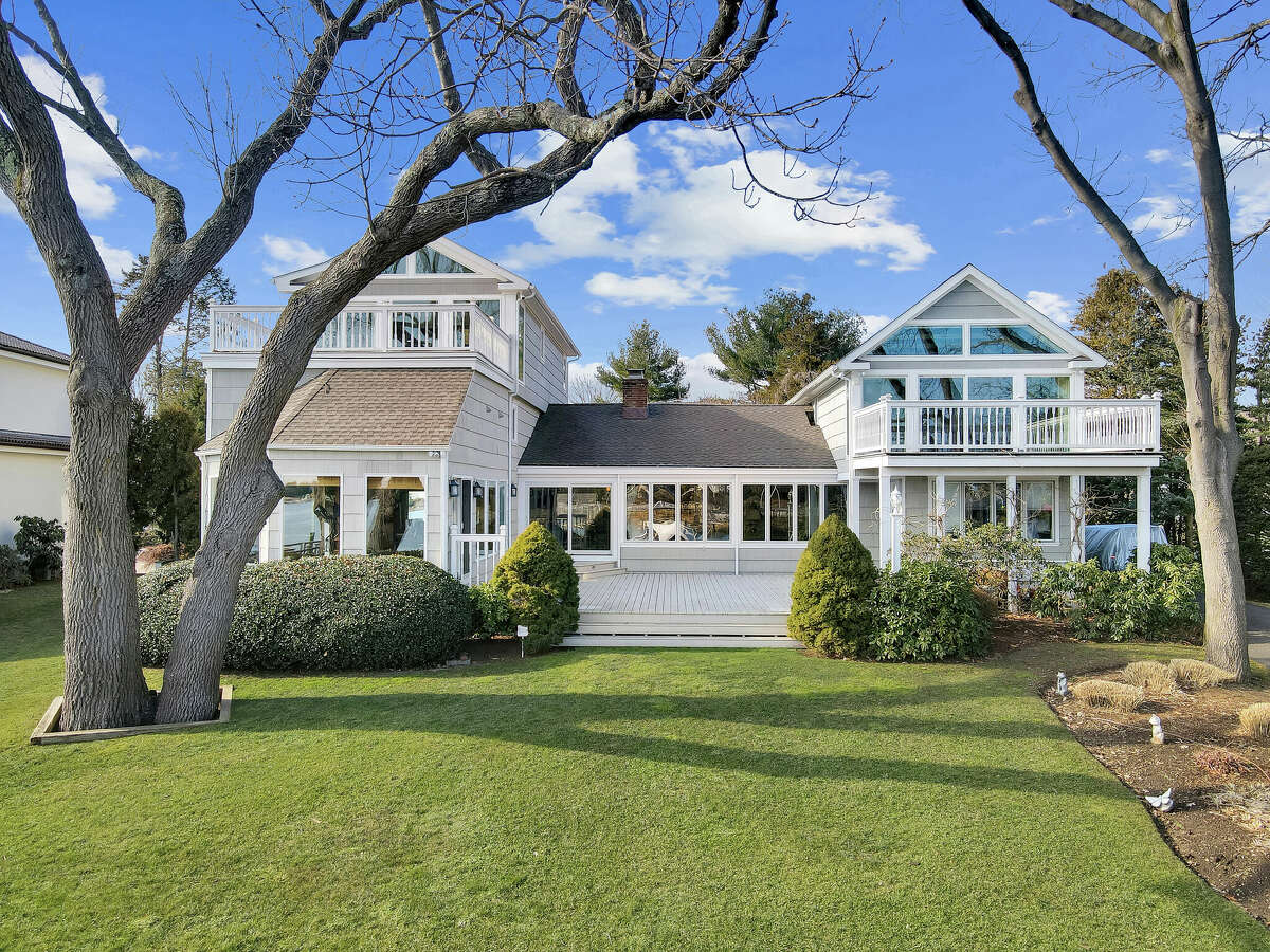 The home on 9 Covlee Drive in Westport, Conn. is owned by Grammy-winning composer Nile Rodgers. 