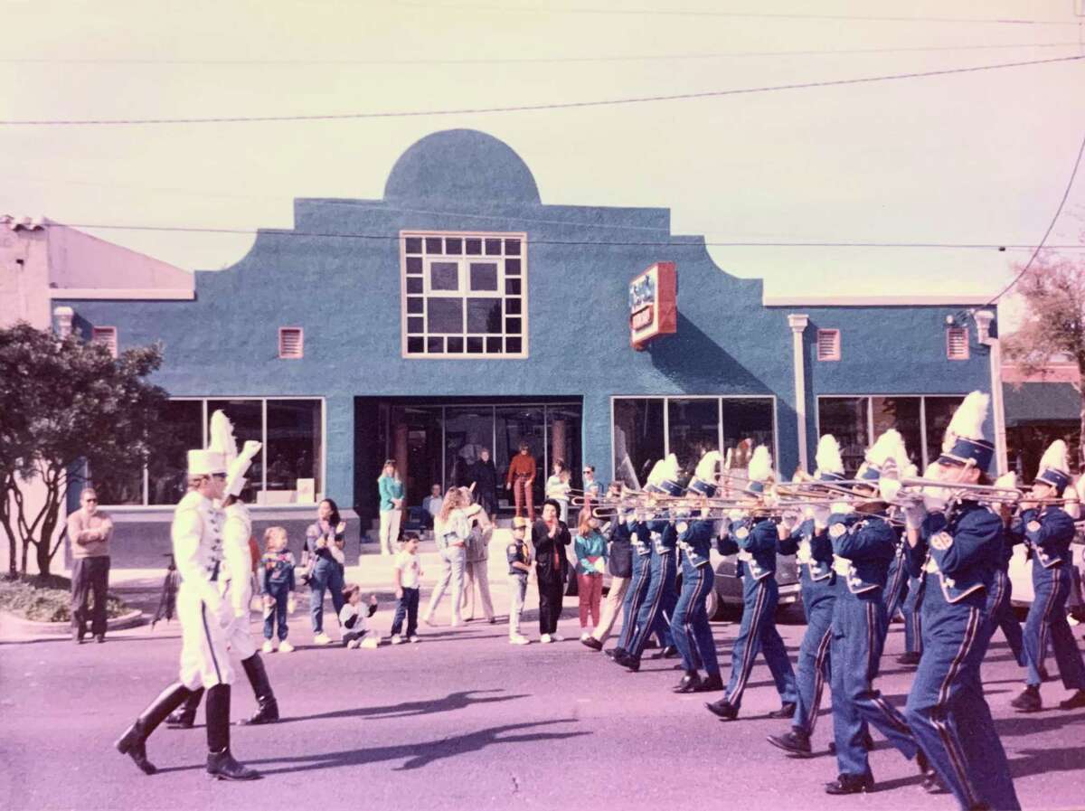 A parade passes the Twig Book Shop in Alamo Heights circa 1989. The independent San Antonio bookstore moved to the Pearl in 2009 and is now celebrating its 50th anniversary.