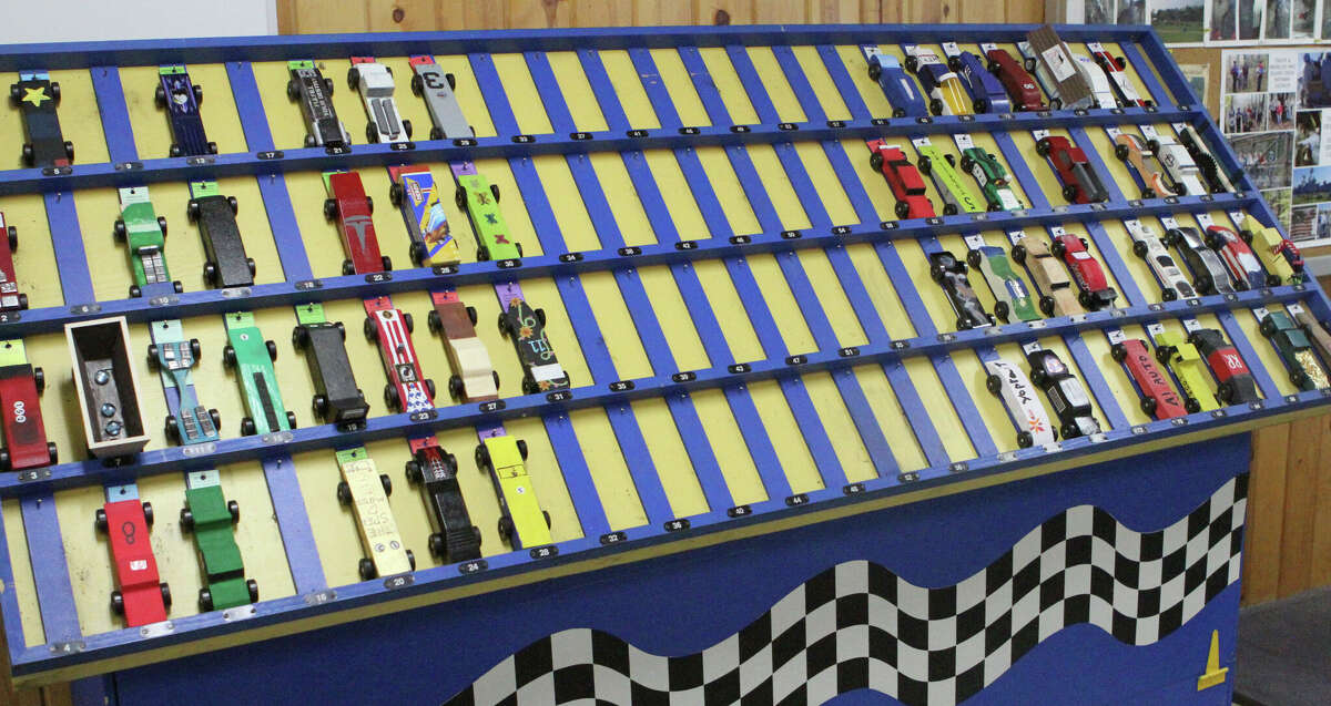 On Sunday at the Reed City Cub Scouts Pack 174 building, the Pinewood Derby race made its return.